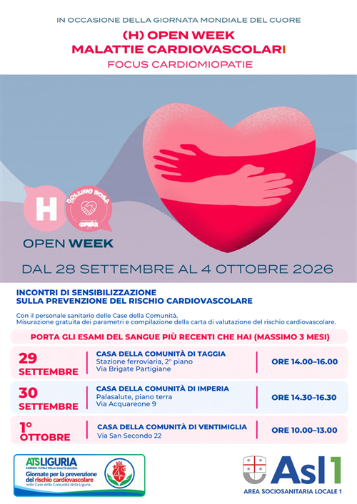 Giornate per la prevenzione del rischio cardiovascolare