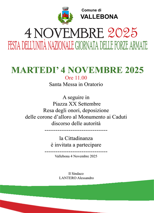 4 Novembre 2025